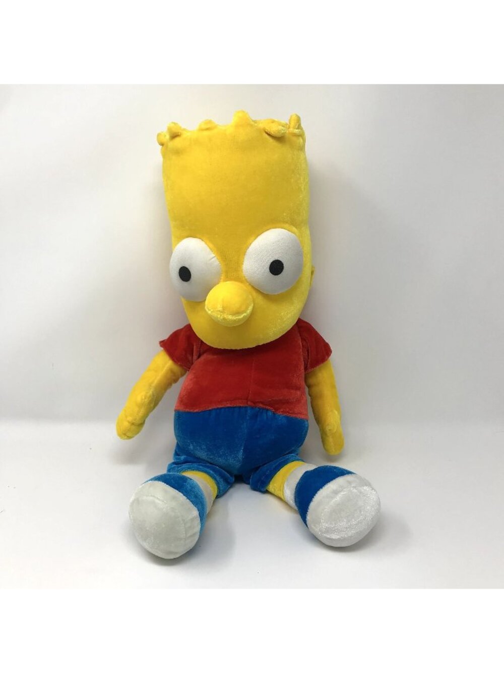 Vintage 2005 The Simpsons Bart Simpson Plush Stuffed Doll Soft Toy Medium